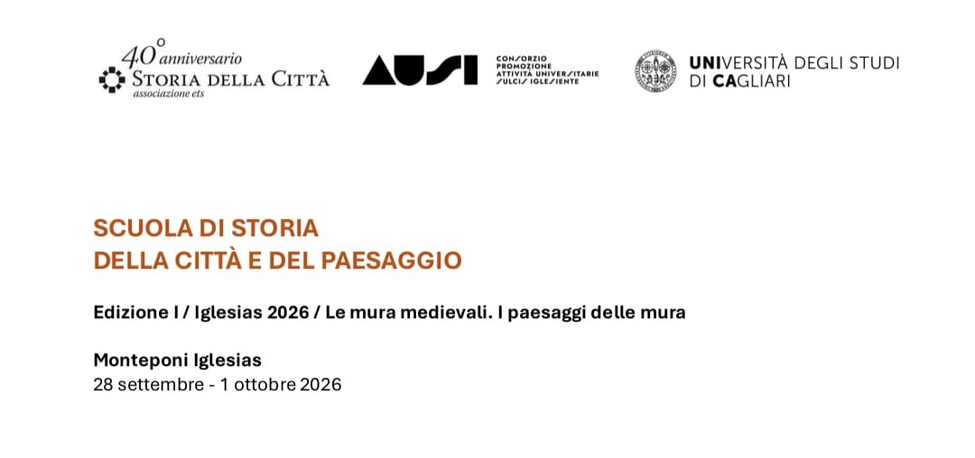Visualizza la notizia: SCUOLA DI STORIA DELLA CITTA' E DEL PAESAGGIO